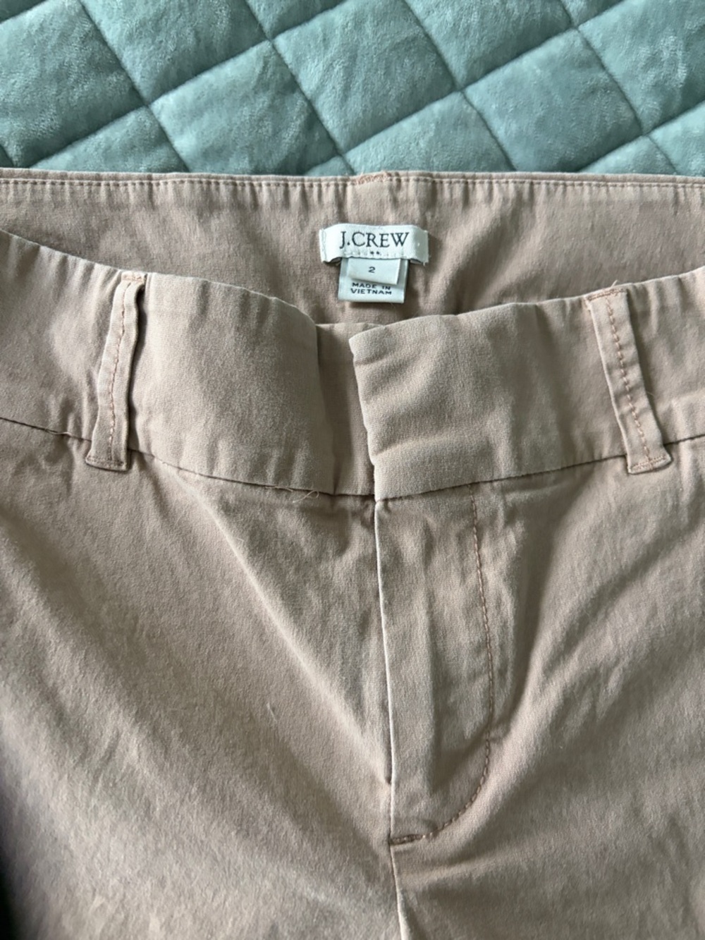 J.Crew Light Beige Straight-Leg Chinos shorts